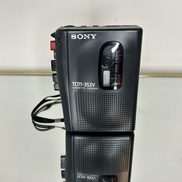 Sony TCM-353V Cassette Player With Recorder VOR Not Tested. - Picture 6 of 10